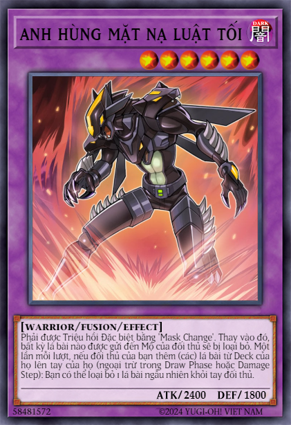 Masked HERO Dark Law
