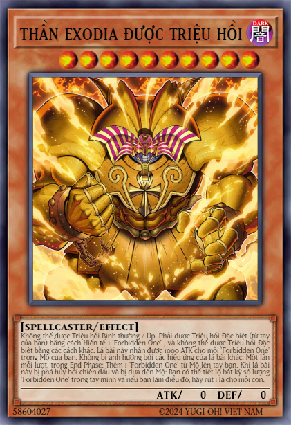 The Legendary Exodia Incarnate