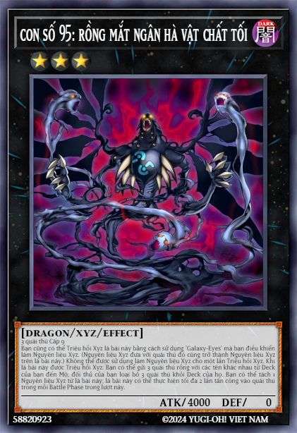 Number 95: Galaxy-Eyes Dark Matter Dragon