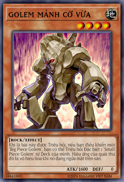 Medium Piece Golem