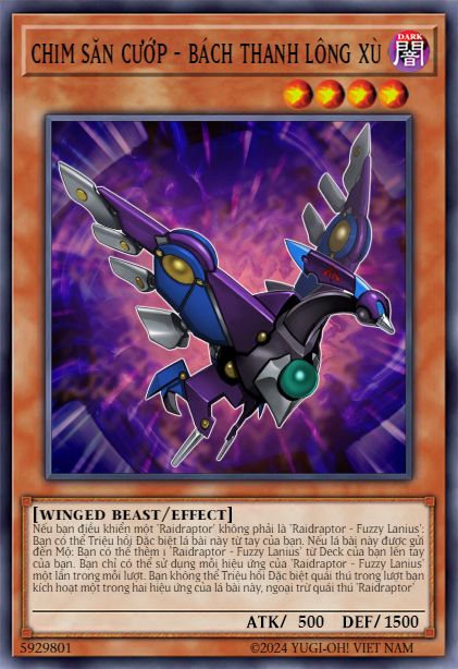 Raidraptor - Fuzzy Lanius