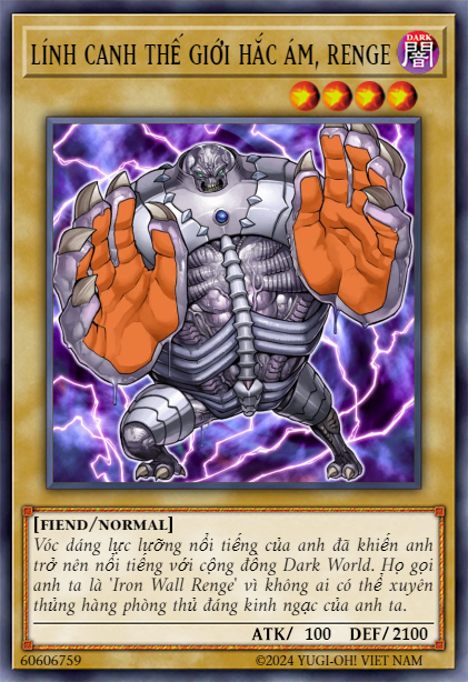 Renge, Gatekeeper of Dark World