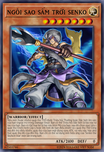 Senko the Skybolt Star