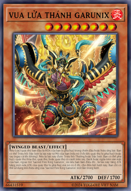 Sacred Fire King Garunix