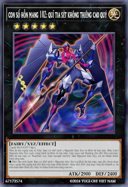 Number C102: Archfiend Seraph