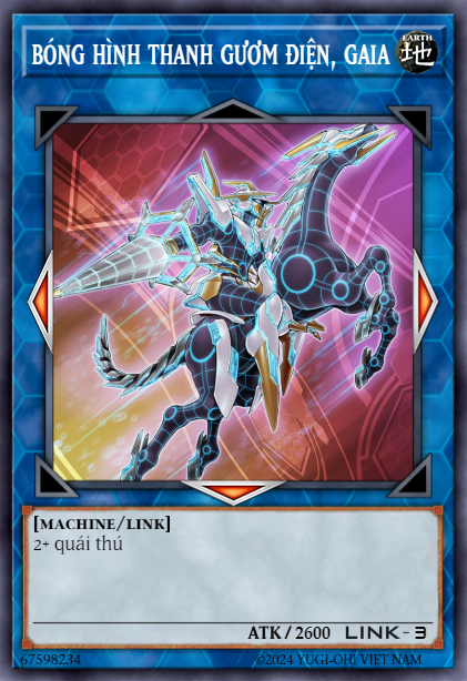 Gaia Saber, the Lightning Shadow