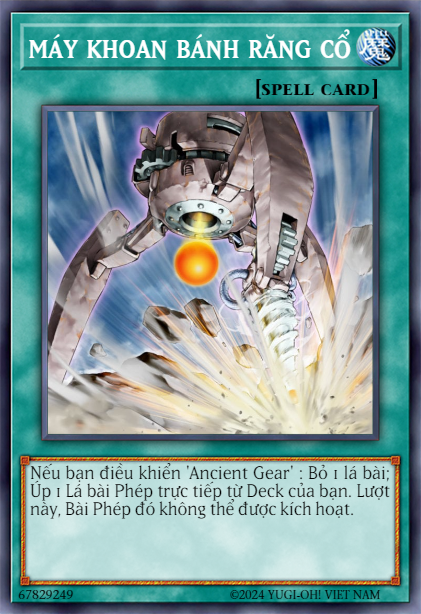 Ancient Gear Drill