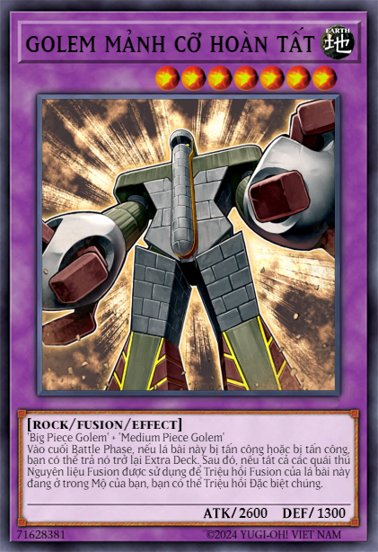 Multiple Piece Golem
