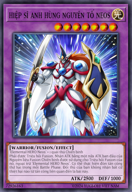 Elemental HERO Neos Knight