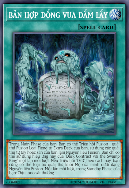 Dark Contract with the Swamp King