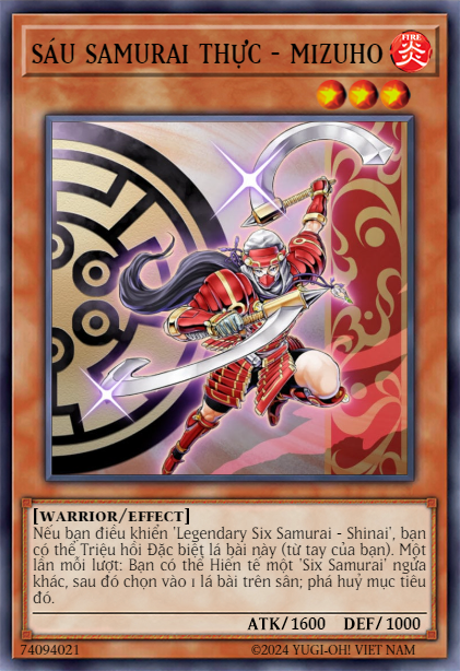 Legendary Six Samurai - Mizuho