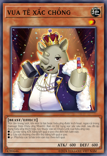Royal Rhino with Deceitful Dice