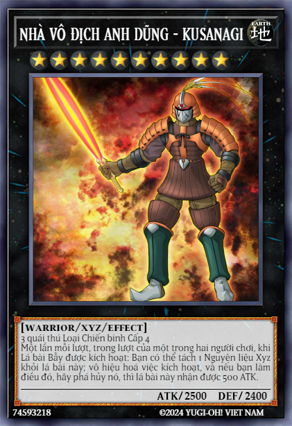Heroic Champion - Kusanagi