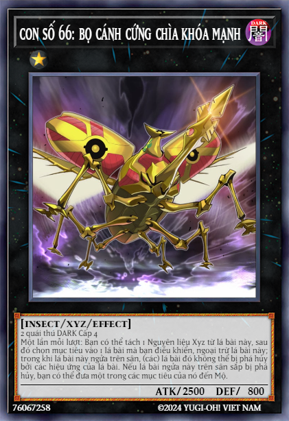 Number 66: Master Key Beetle
