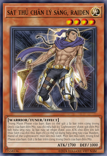 Raiden, Hand of the Lightsworn