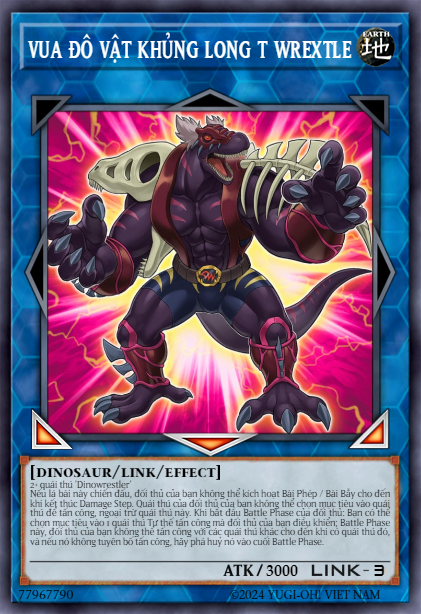 Dinowrestler King T Wrextle