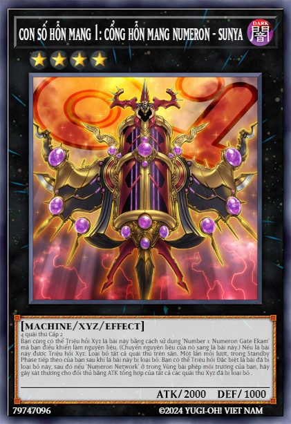 Number C1: Numeron Chaos Gate Sunya