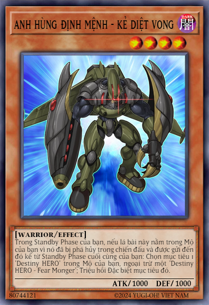 Destiny HERO - Fear Monger
