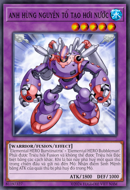 Elemental HERO Steam Healer