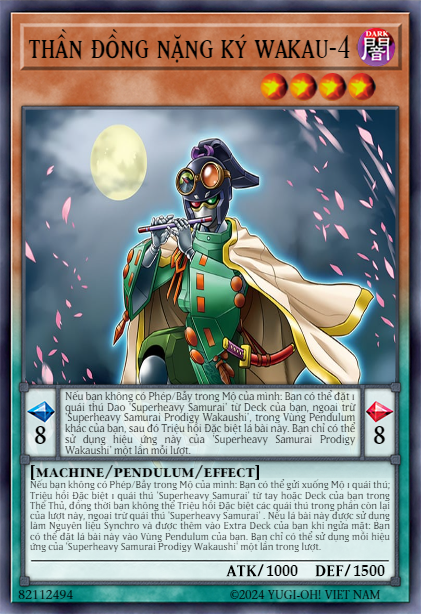 Superheavy Samurai Prodigy Wakaushi