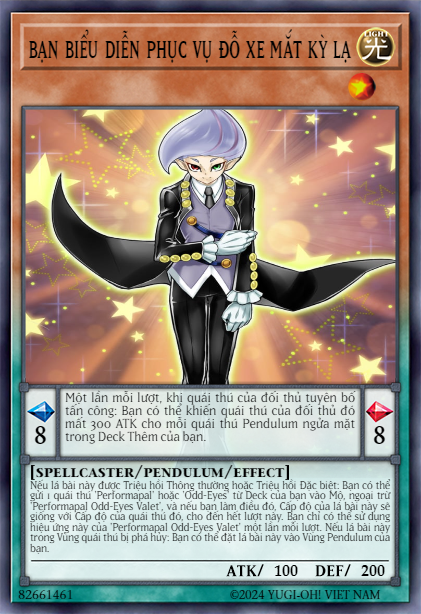 Performapal Odd-Eyes Valet
