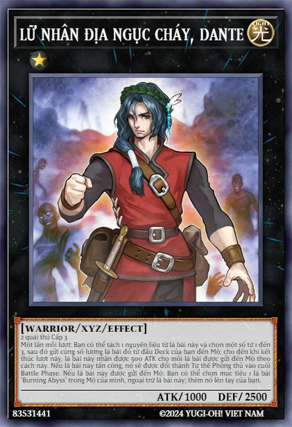 Dante, Traveler of the Burning Abyss