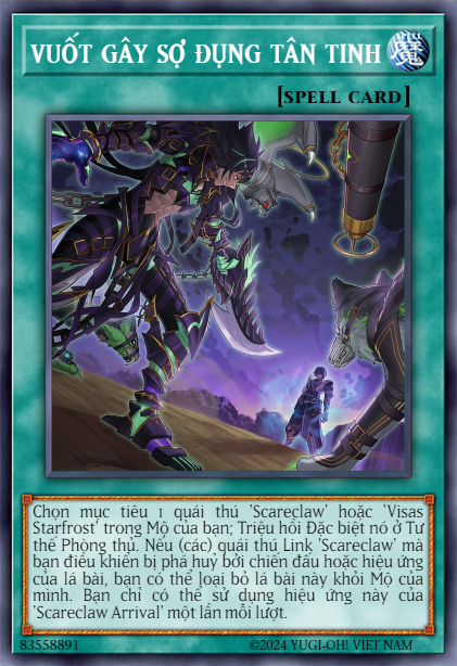 Scareclaw Arrival