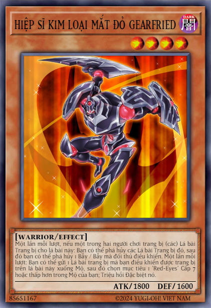 Gearfried the Red-Eyes Iron Knight