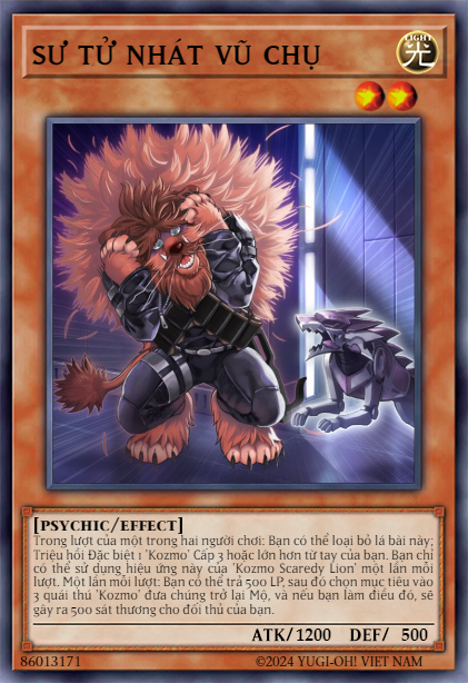 Kozmo Scaredy Lion