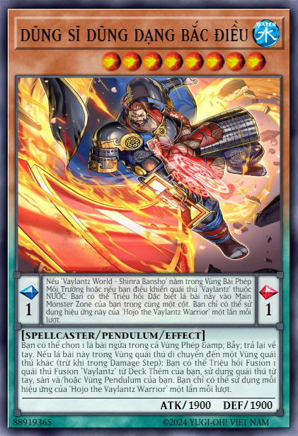 Hojo the Vaylantz Warrior