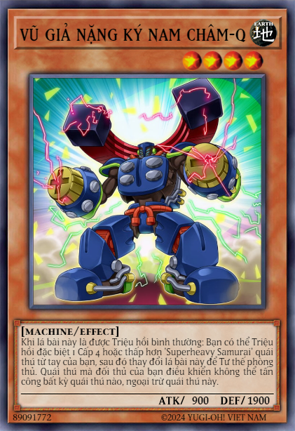 Superheavy Samurai Magnet