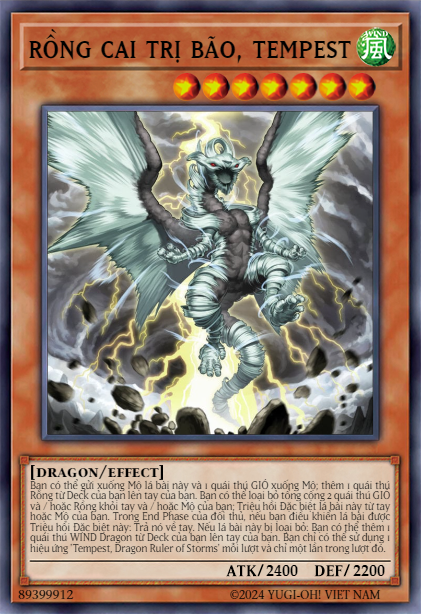 Tempest, Dragon Ruler of Storms