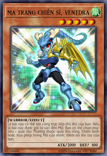 Ventdra, the Empowered Warrior