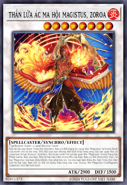 Zoroa, the Magistus Conflagrant Calamity