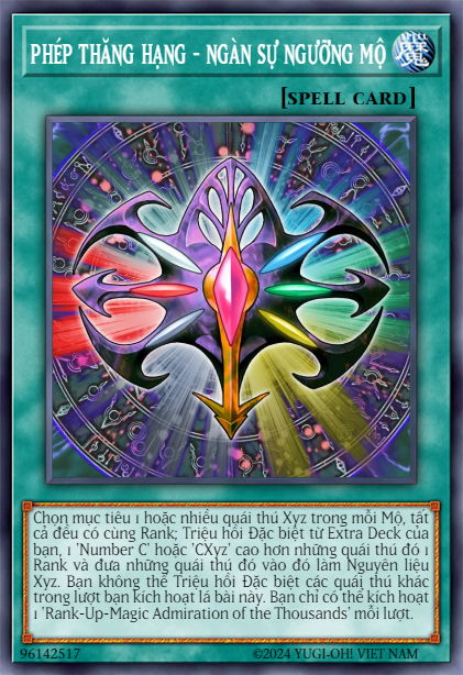 Rank-Up-Magic Admiration of the Thousands