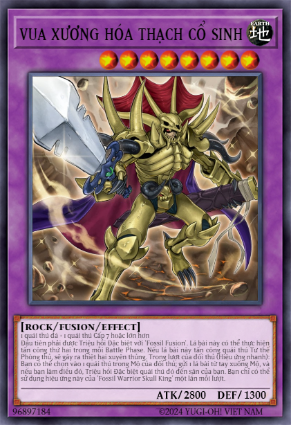 Fossil Warrior Skull King