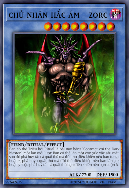 Dark Master - Zorc