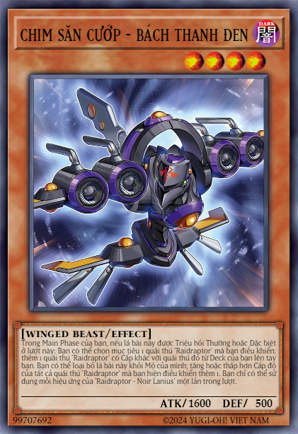 Raidraptor - Noir Lanius