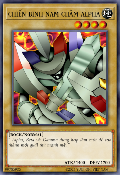 Alpha The Magnet Warrior