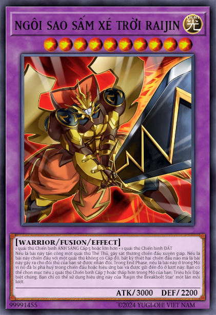 Raijin the Breakbolt Star