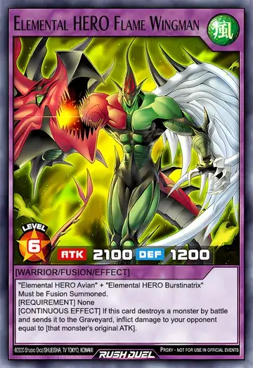 Elemental HERO Flame Wingman
