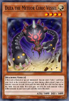 Duza the Meteor Cubic Vessel