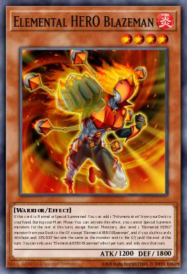 Elemental HERO Blazeman
