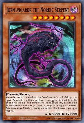 Jormungardr the Nordic Serpent
