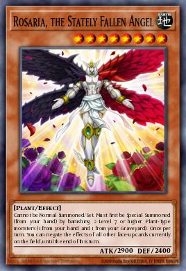 Rosaria, the Stately Fallen Angel