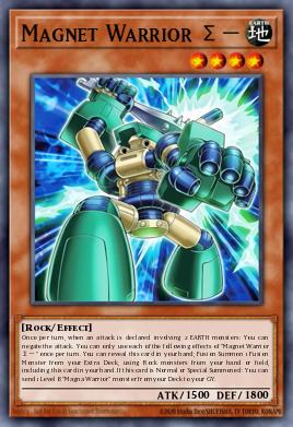 Magnet Warrior Sigma Minus